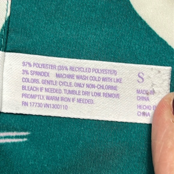 Stars Above Slinky Silky Mini Slip Dress Nightgown Women’s Size SMALL Floral - Picture 8 of 12